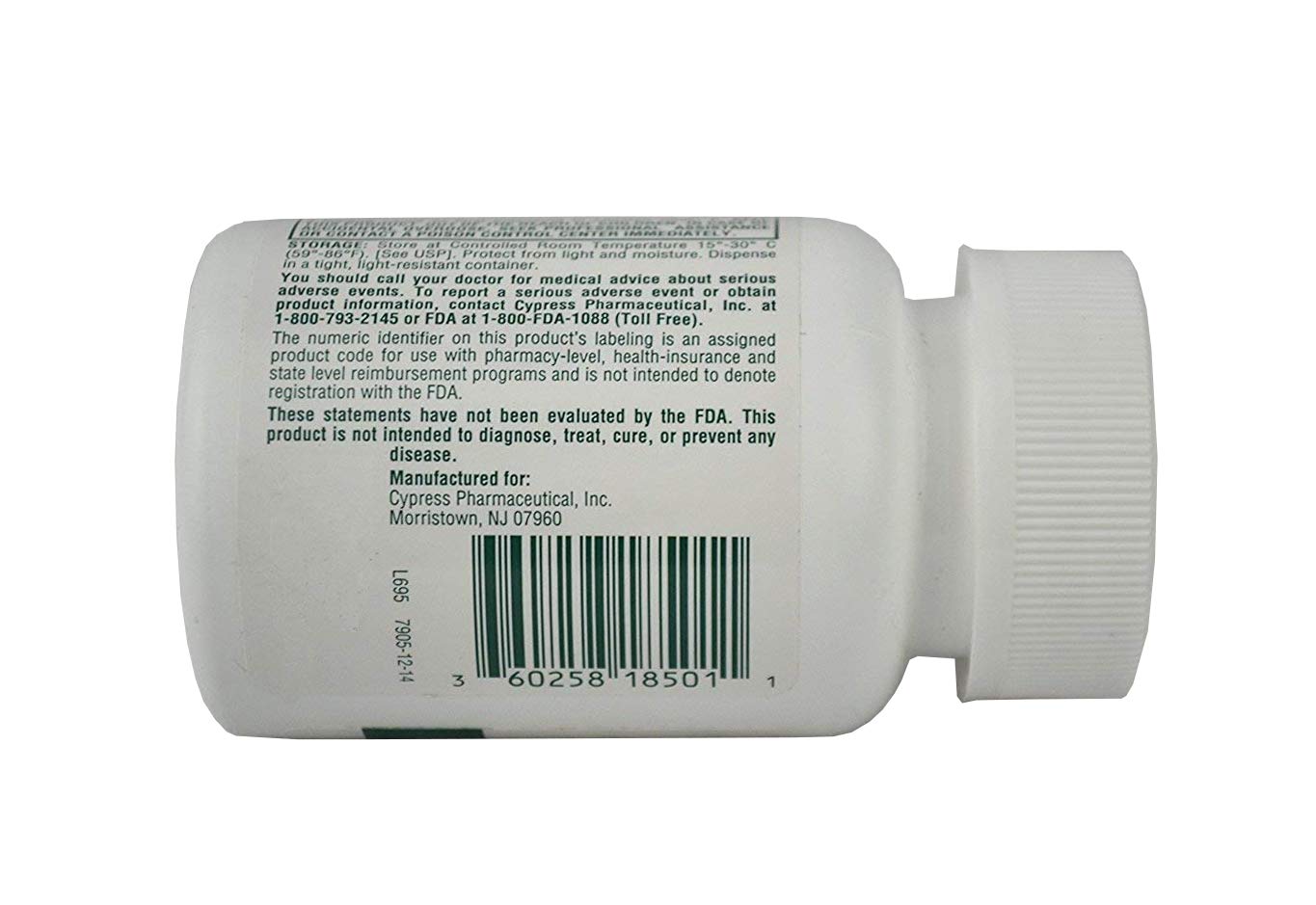 Cypress Pharmaceutical Poly-Iron Capsules 150