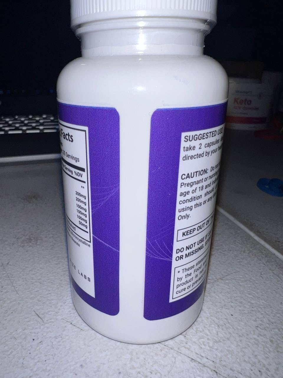 Rize Labs Overnight Lean Keto Capsules 180 Capsules