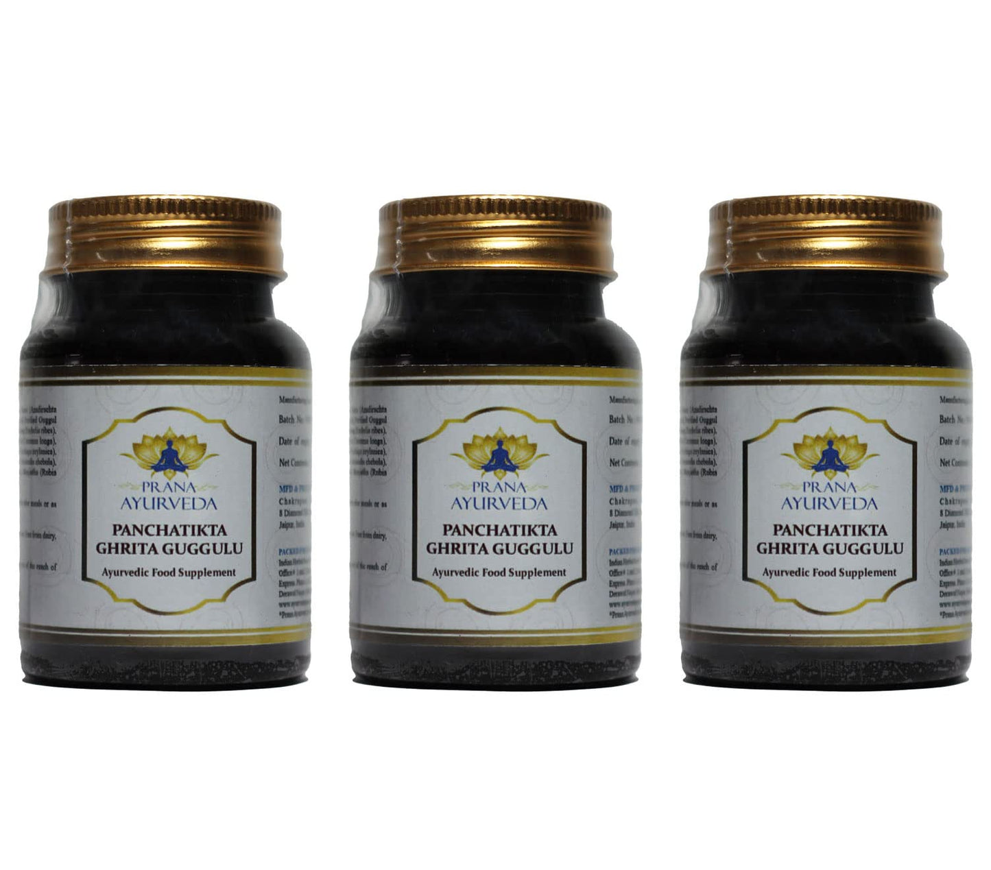 Prana Ayurveda Panchatikta Ghrita Guggulu Tablets, 3 Count