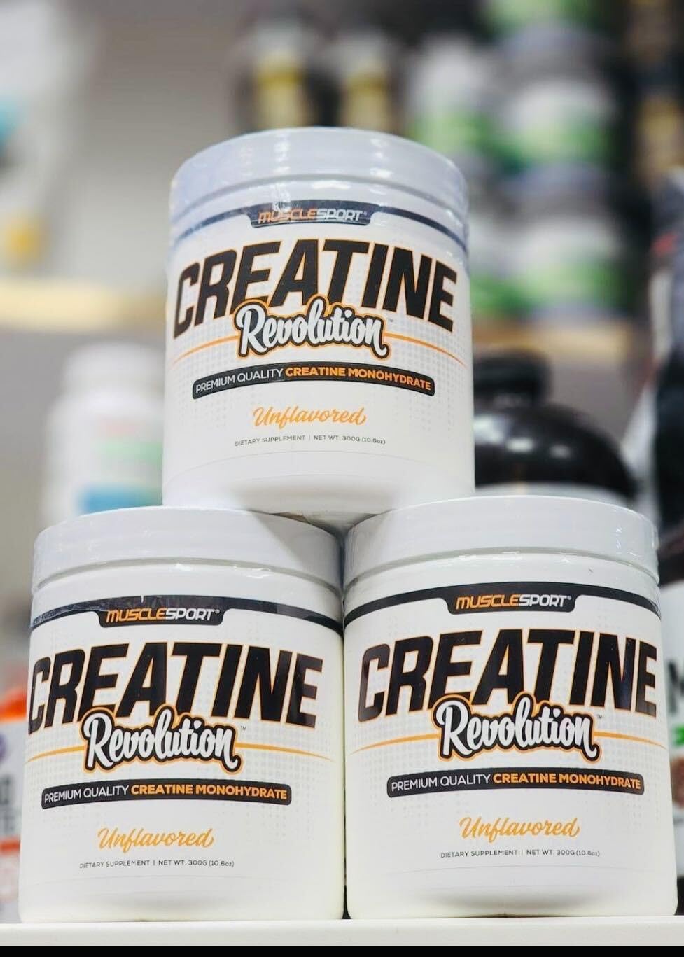 Musclesport Creatine Monohydrate Powder 300 g