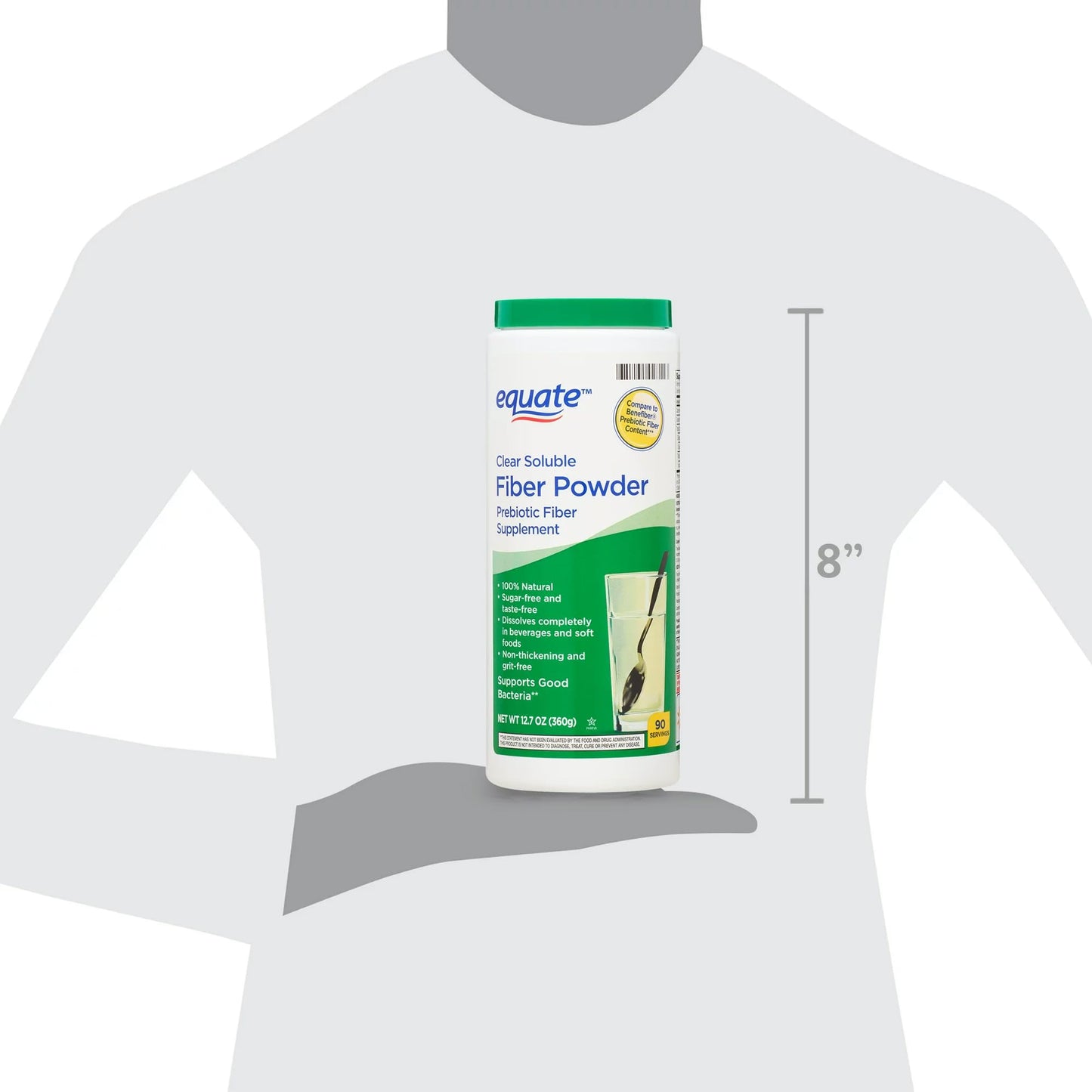Xllent Clear Soluble Prebiotic Fiber Powder, 25.4 oz