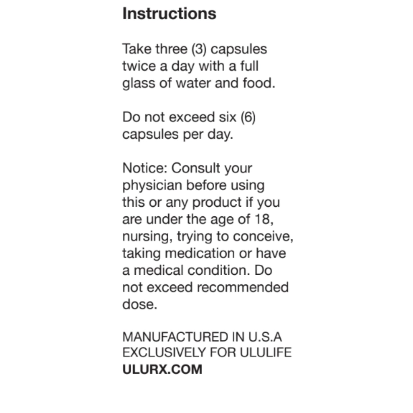 ULULIFE Ultimate Regrow Multivitamin Capsules, Promotes Hair Growth, Skin, & Nails Health, 2 Count