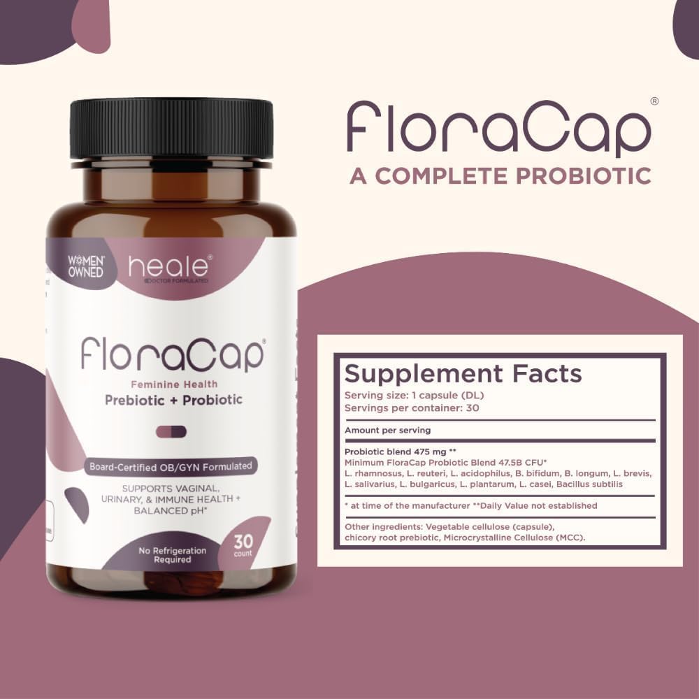 FloraCap Vaginal Probiotics for Women Capsules 60