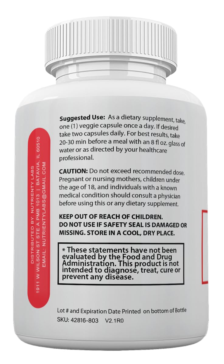 Zonata Health Charm Blood Support Capsules, 60 Capsules