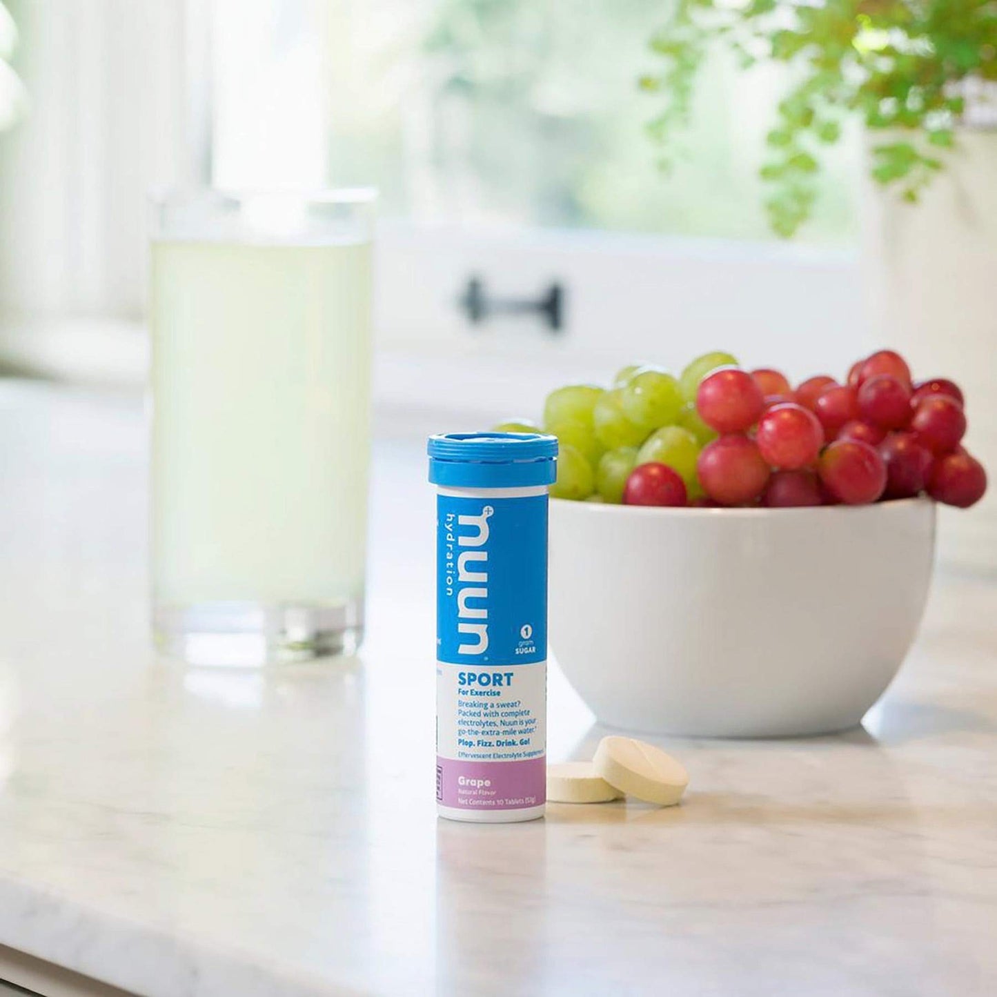 Nuun Active Grape Electrolyte Enhanced Hydration Tablets 20 Tablets