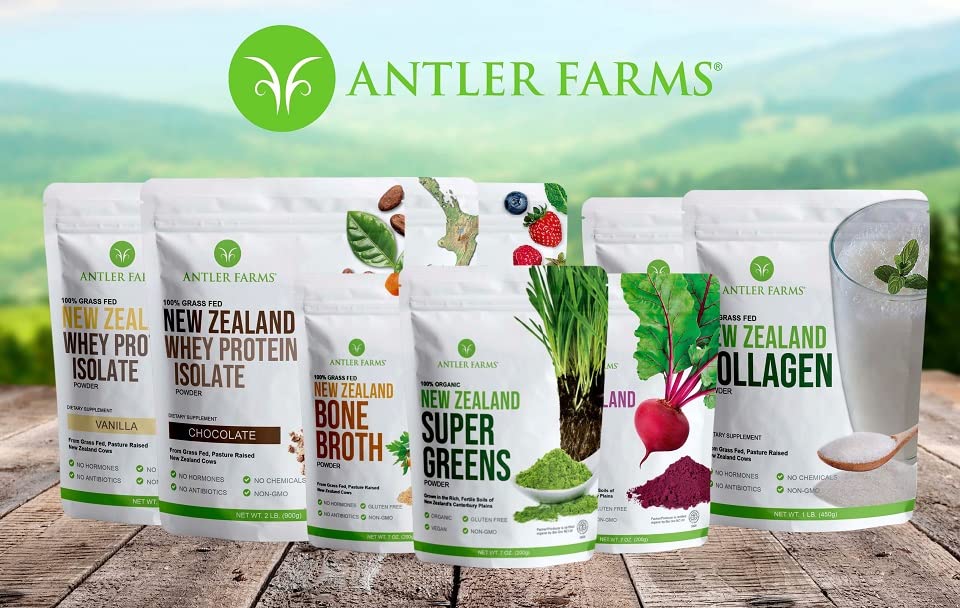 Antler Farms 100% Pure New Zealand Green Lipped Mussel Oil Softgels, 120 Count