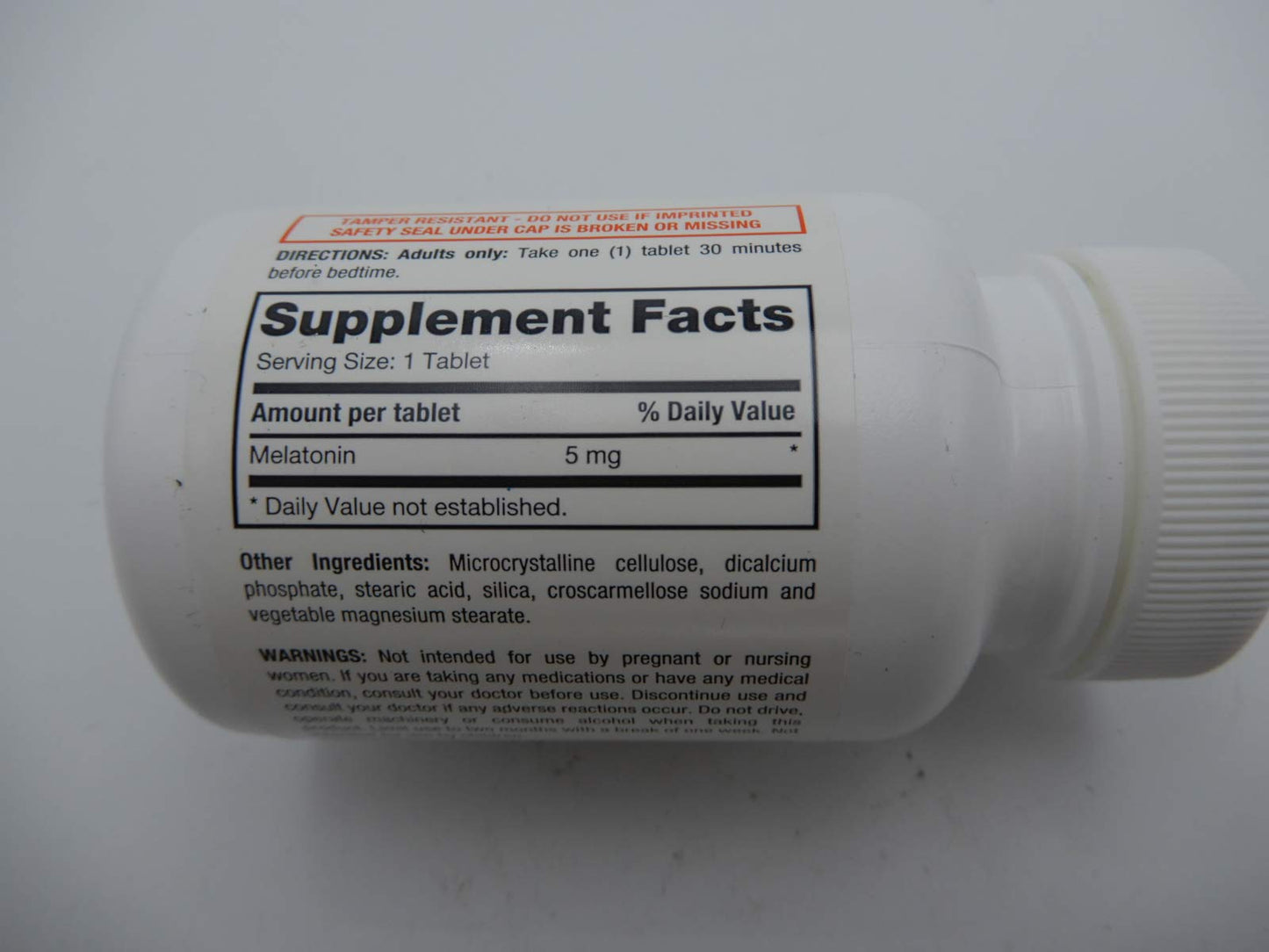 Rugby Laboratories Melatonin 5mg Tablet, 60 Tablets