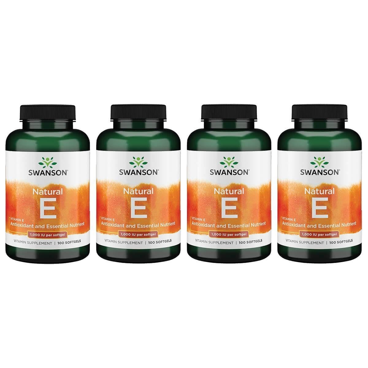 Swanson Vitamin E Softgels, 400 Count