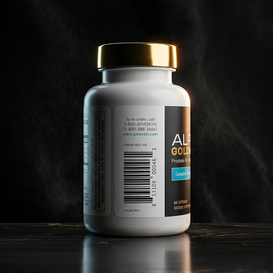 Juvenon Alpha Gold Male Testosterone Booster Capsule 60 Capsules