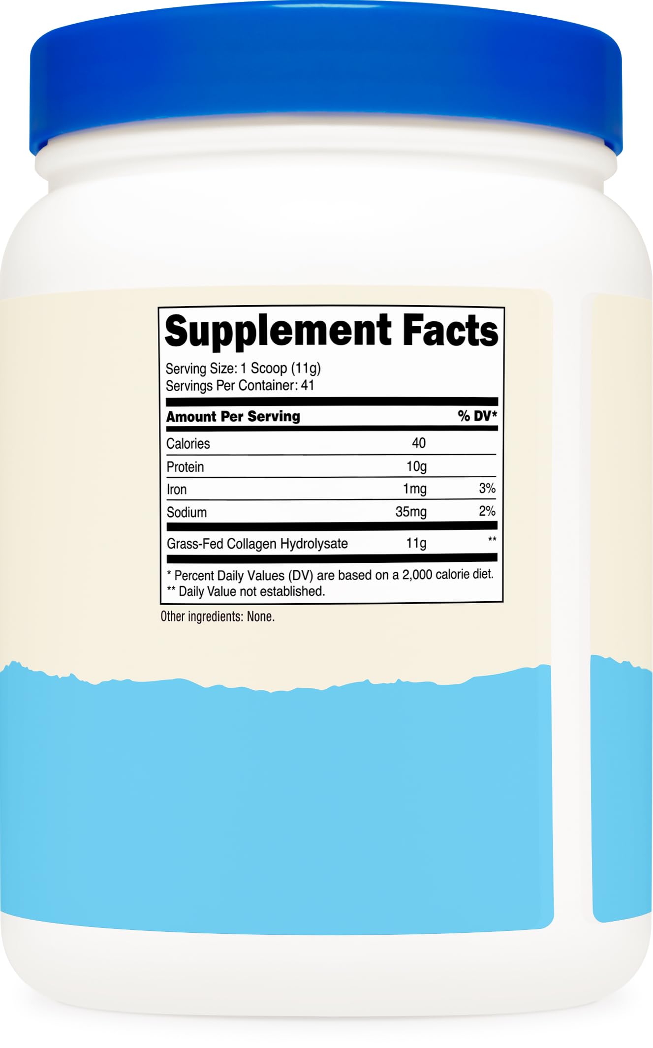 Nutricost Pure Collagen Hydrolysate (Bovine) Powder, 32 Servings