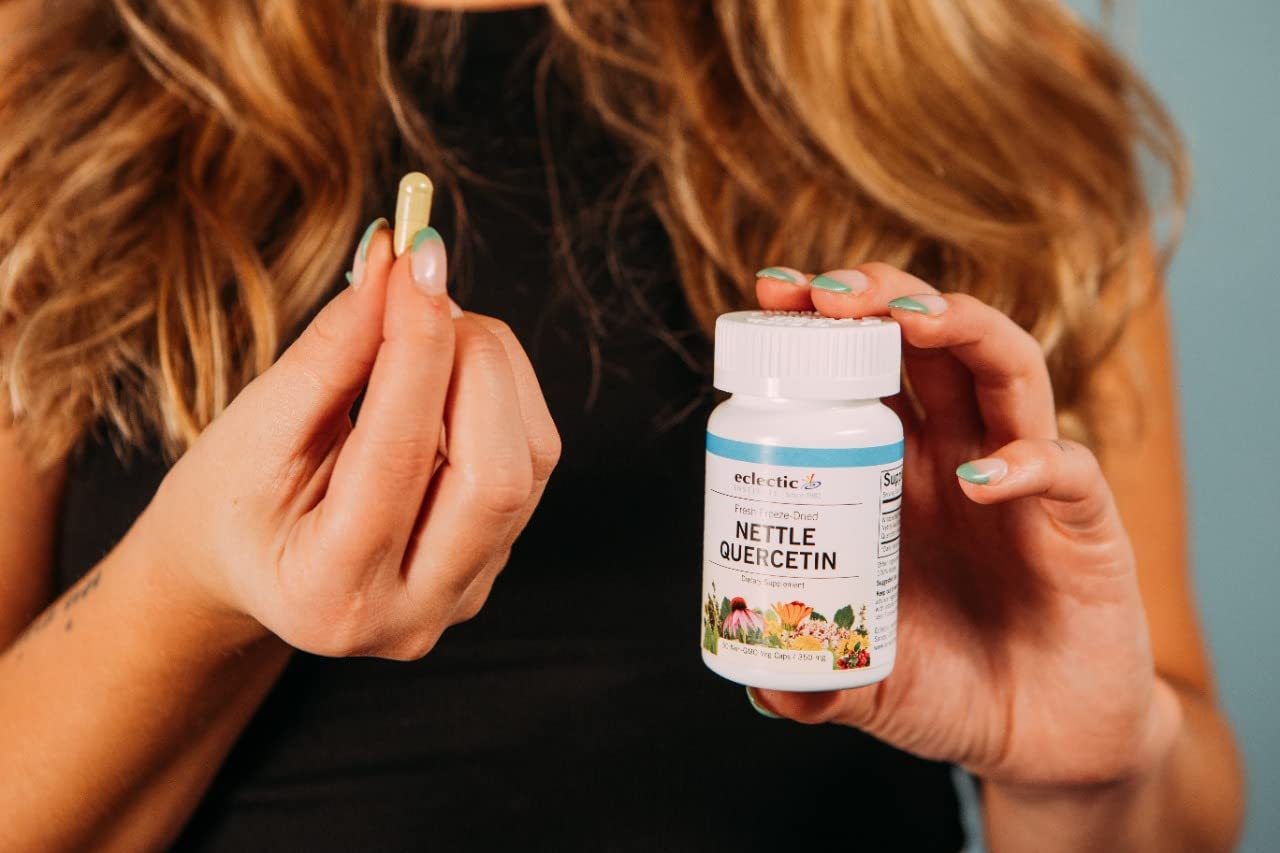 Eclectic Nettles Quercetin Capsule, 90 Count