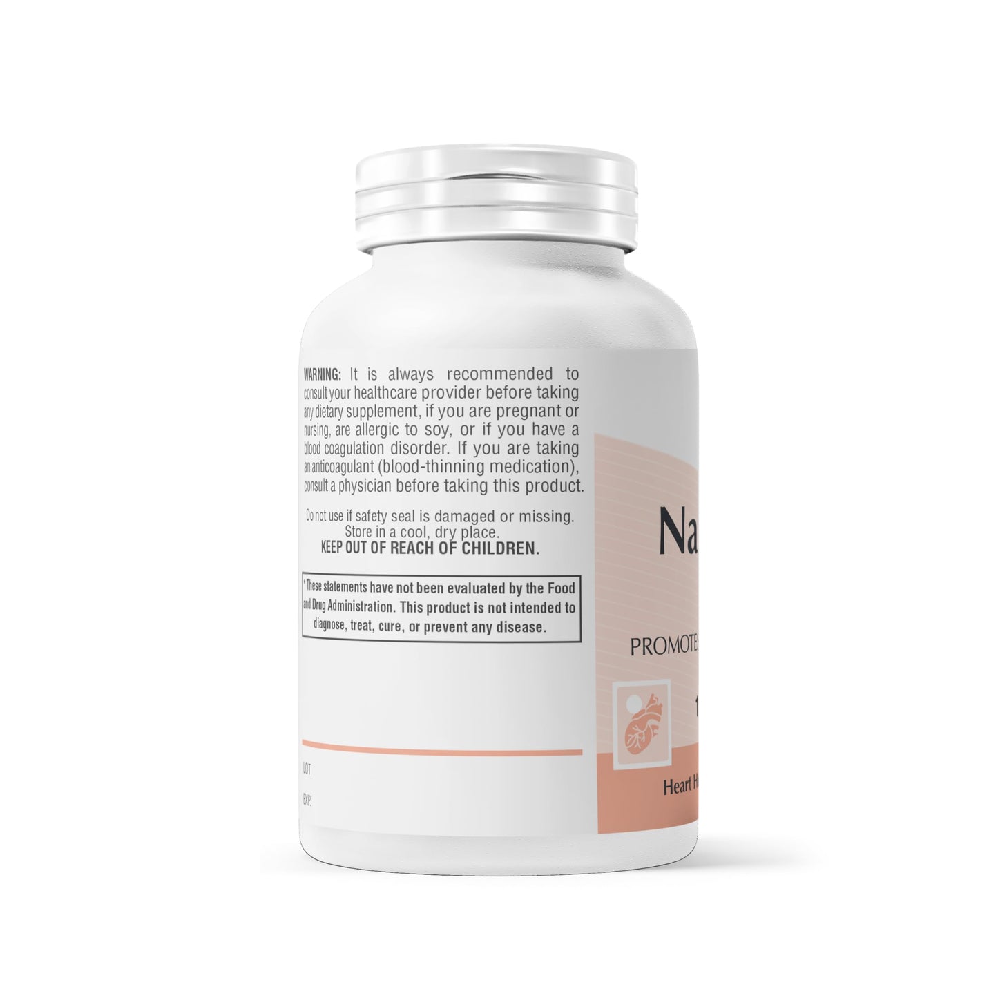 PROVITA Nattokinase Supplement 2000 FU 100mg 60 Capsules