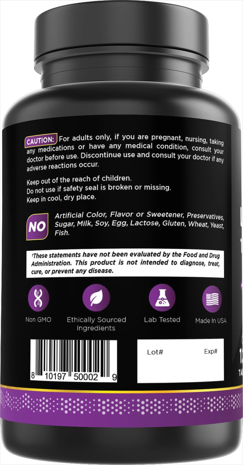 Oxify L-Arginine 1000 mg Tablets, 120 Count