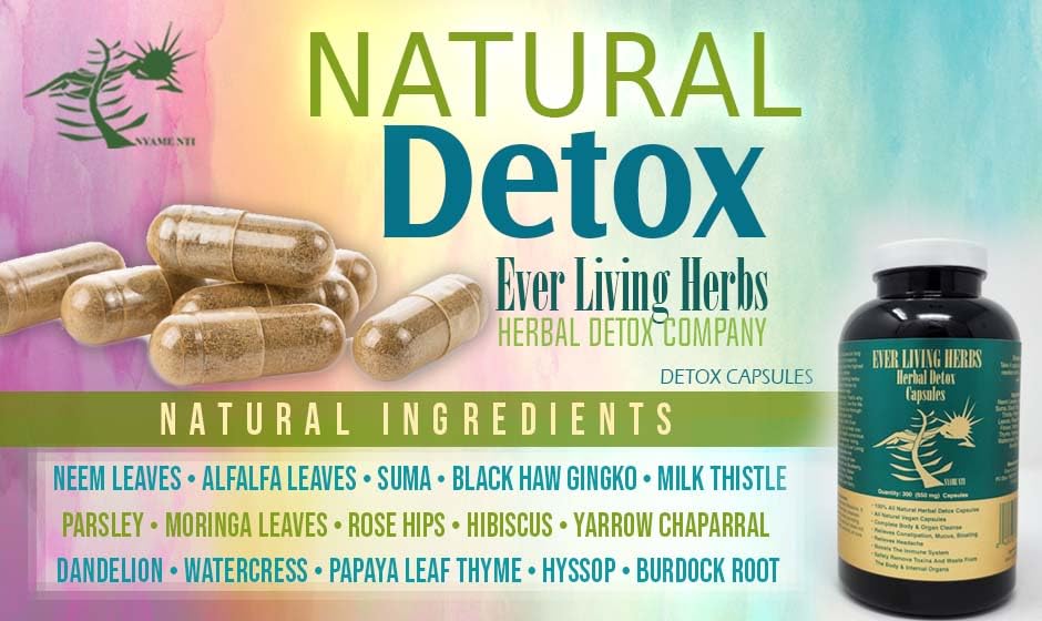 Ever Living Herbs Herbal Detox Capsules 300