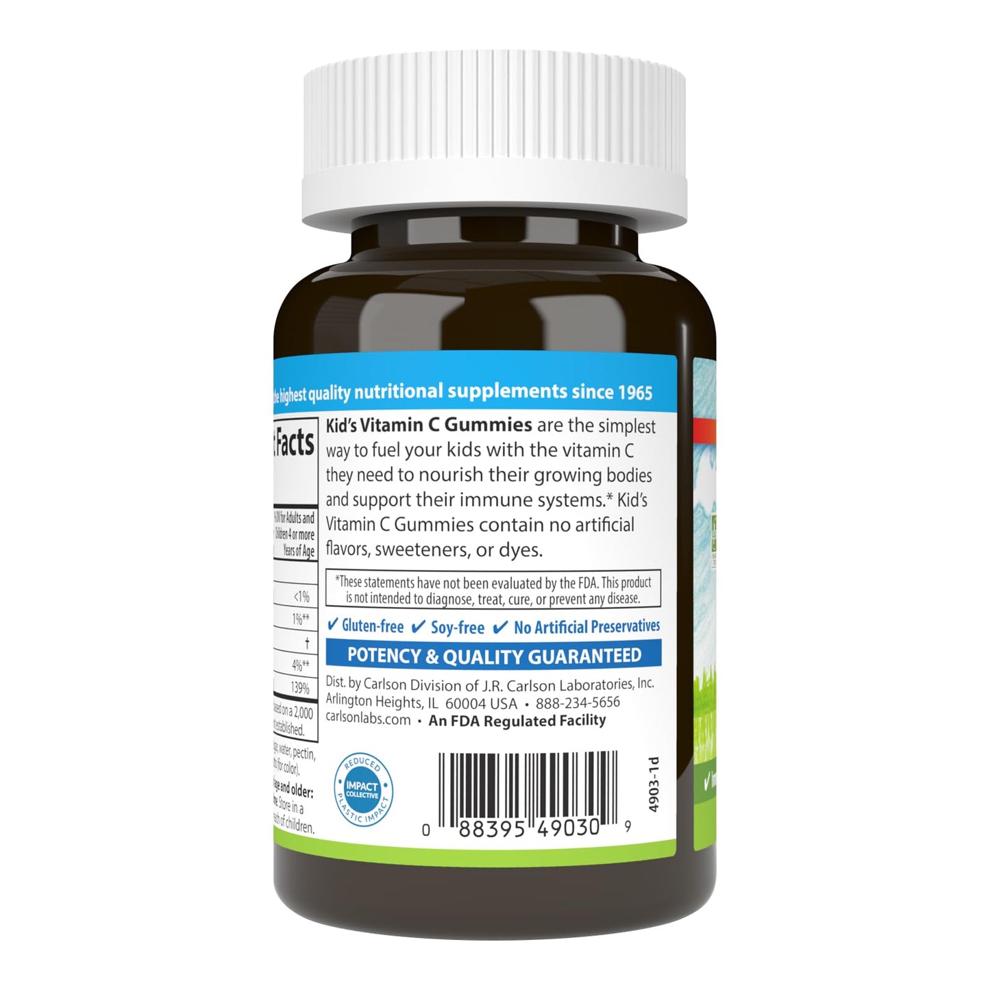 Carlson Kids Vitamin C 120 Gummies