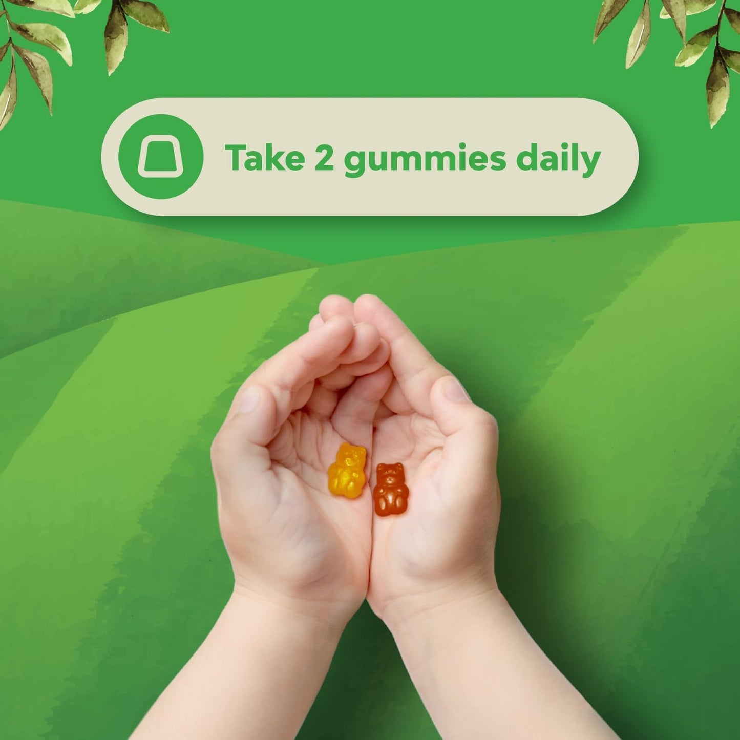 Natures Craft Plant Based Kids Multivitamin Gummies 90 Count