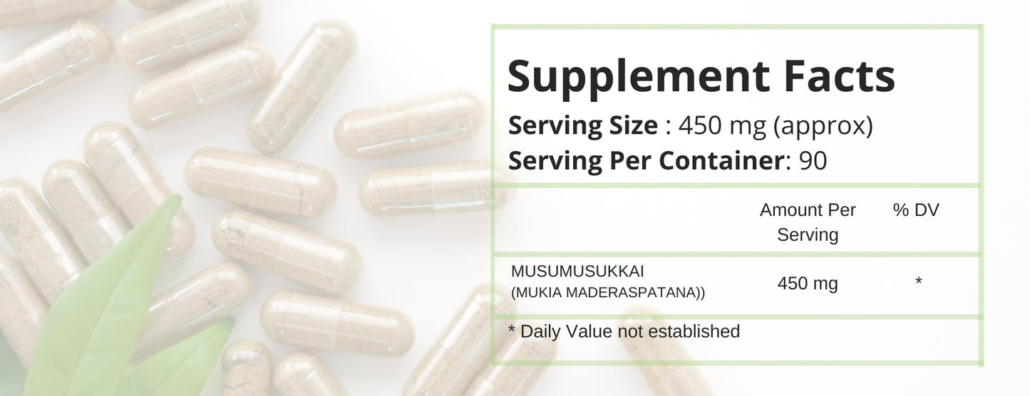 YOGIS HERBS Musumusukkai Capsules 90 Veg Capsules
