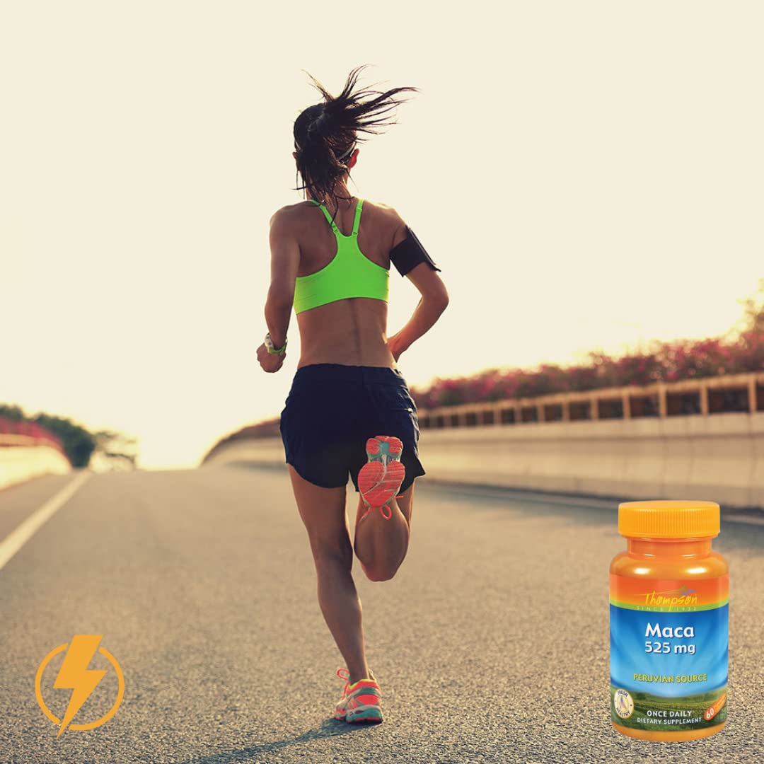 Thompson Nutritional Maca Capsules 525mg 60 Count