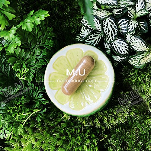 M.U Magic Brain Formula Mermaid USA Support Brain Memory Focus Clarity Energy and Sleep Capsules, 90