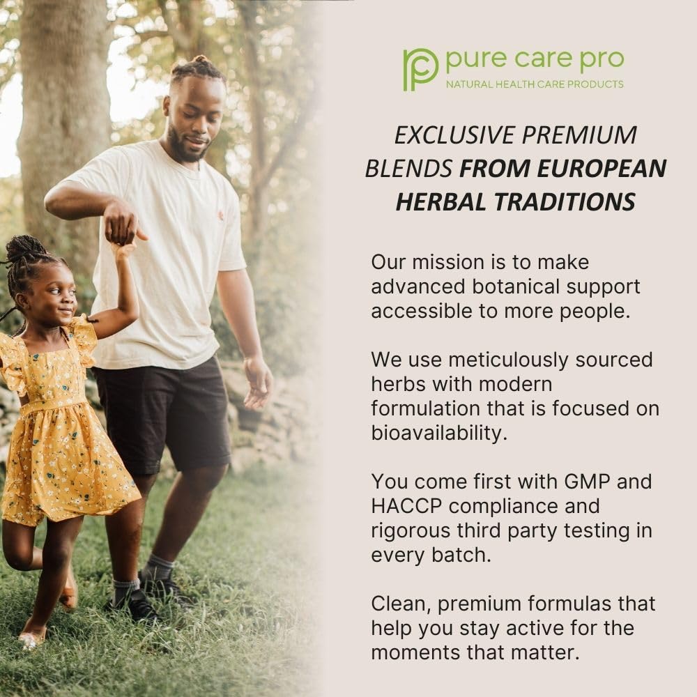 Pure Care Pro Tryglicare All-Natural Triglyceride Lowering Supplements for Maintaining Healthy Triglycerides Levels as a Daily Supplement, Vegan & Gluten Free 60 Capsules