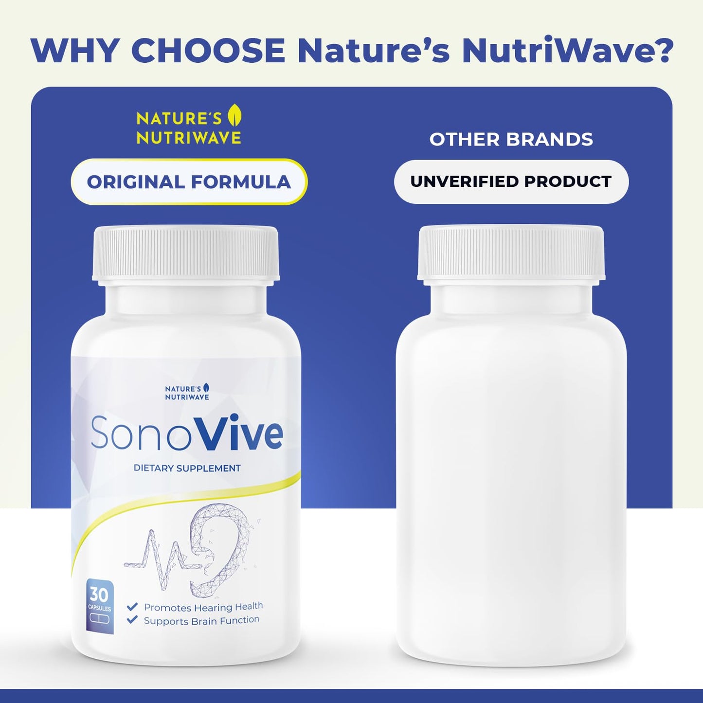 Nature’s NutriWave SonoVive Original Formula Capsule 30 Count