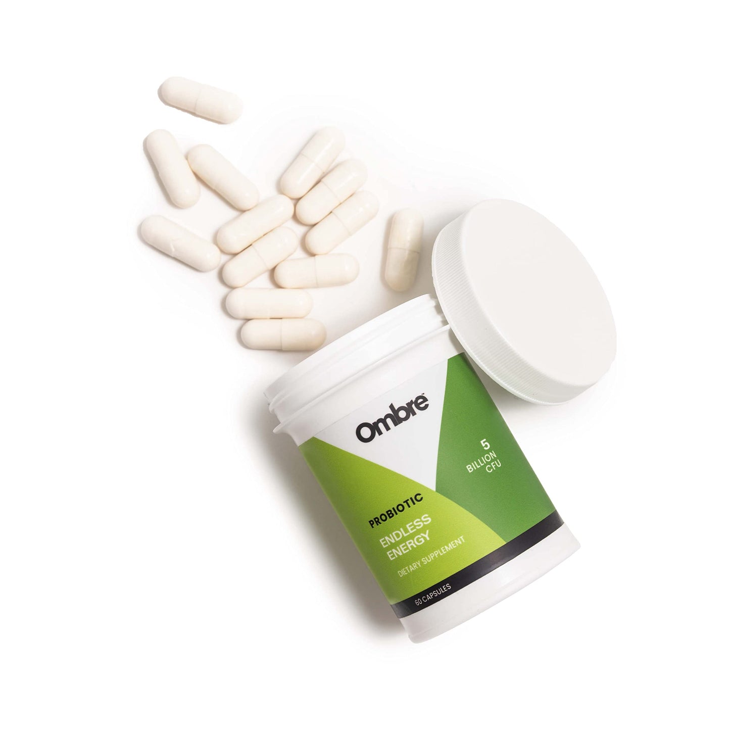 Ombre Endless Energy Probiotic Supplement 60 Capsules