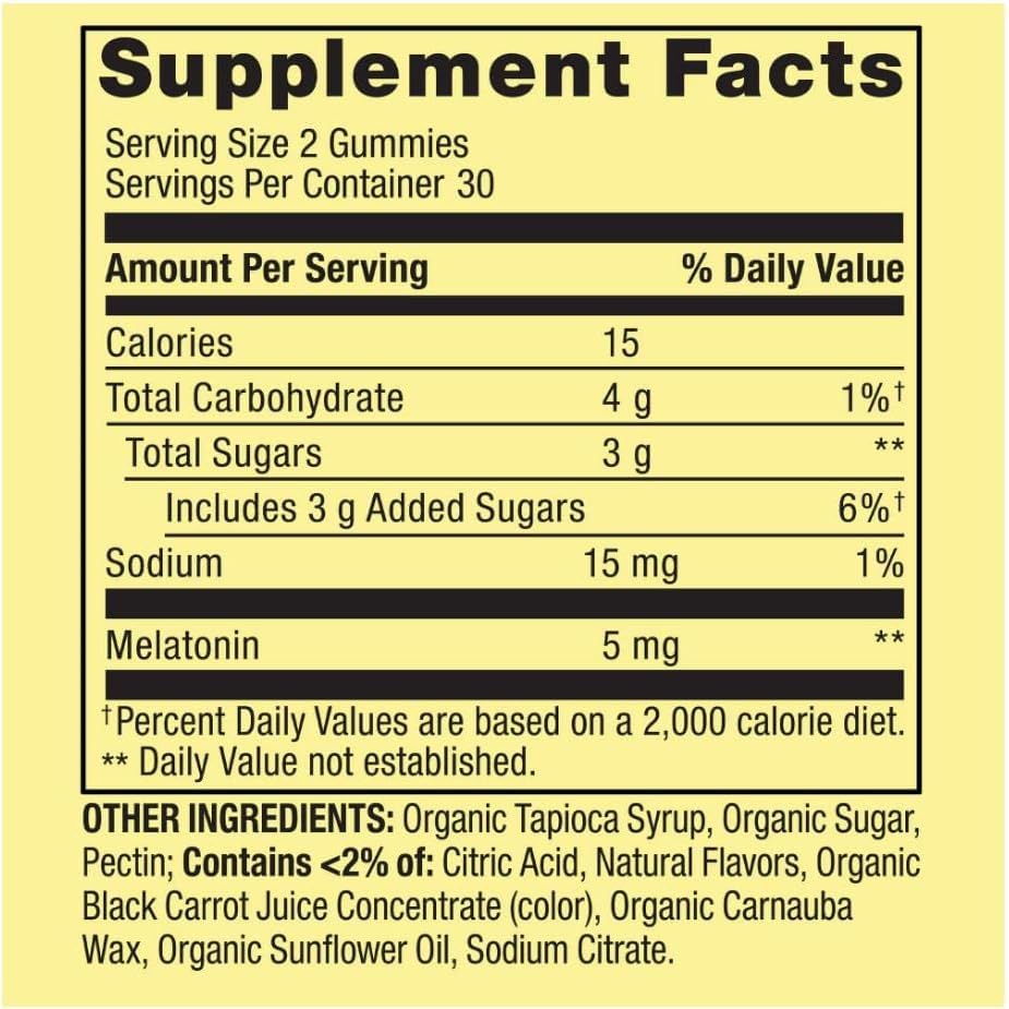 Generic Melatonin Adult Gummies Extra Strength Sleep Support 10 mg, 60 Gummies