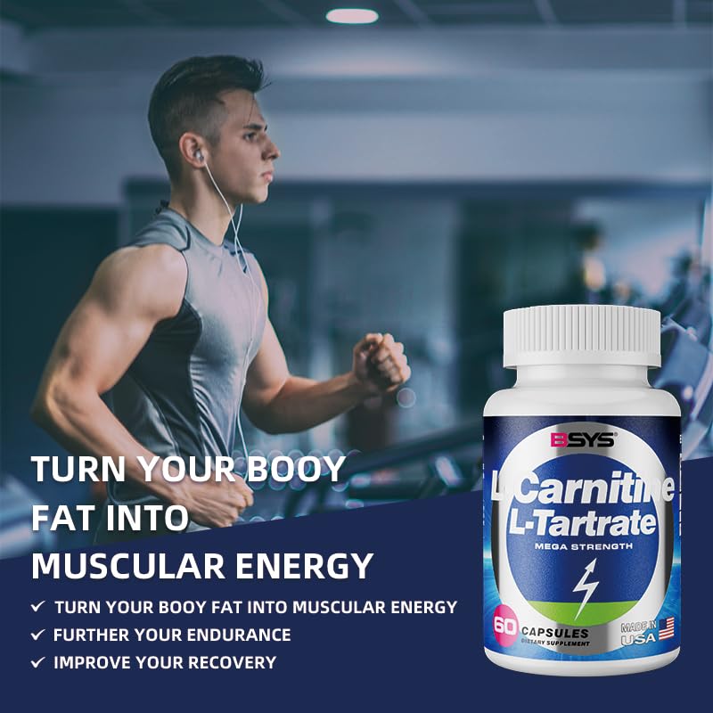 BSYS L-Carnitine for Adult Fitness Exercise Capsule 60 Capsules