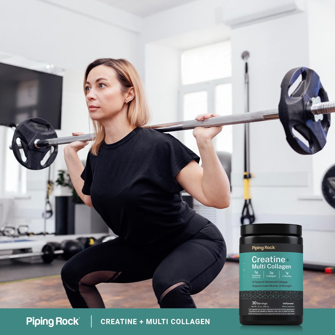 Piping Rock Creatine Monohydrate Powder 10 Ounce