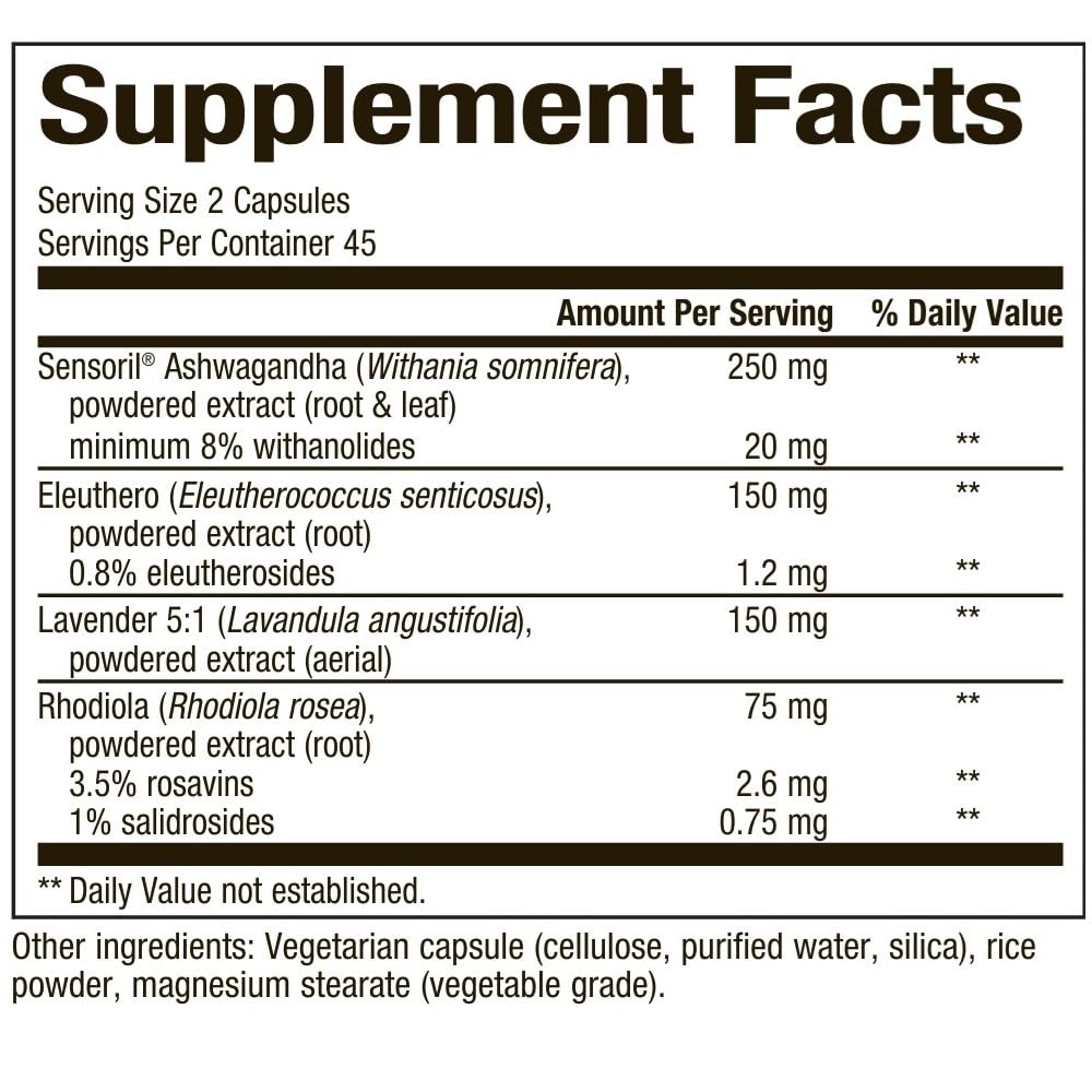 Bioclinic Naturals Sereni-Pro 90 Vegetarian Capsules