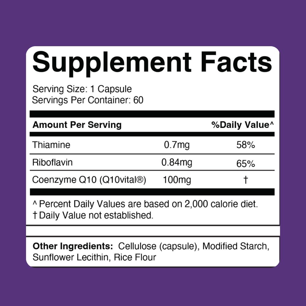 Divine Health Q10 Vital CoQ10 Capsule 1 Count