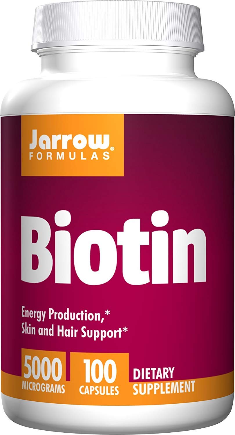 Jarrow Formulas Biotin 5000 mcg Capsule, 200 Count