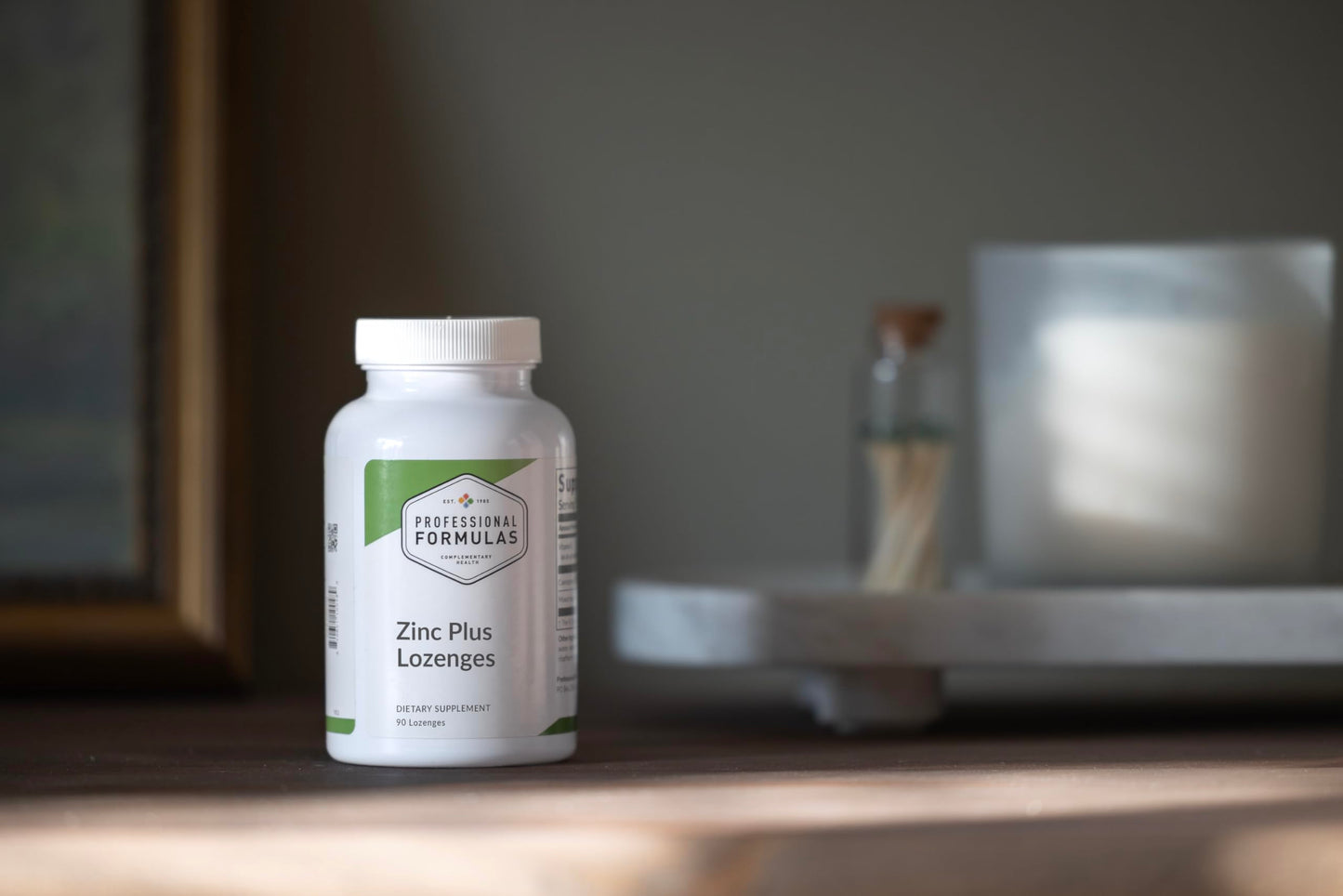 Professional Complementary Health Formulas Zinc Plus Lozenges, 90 Count