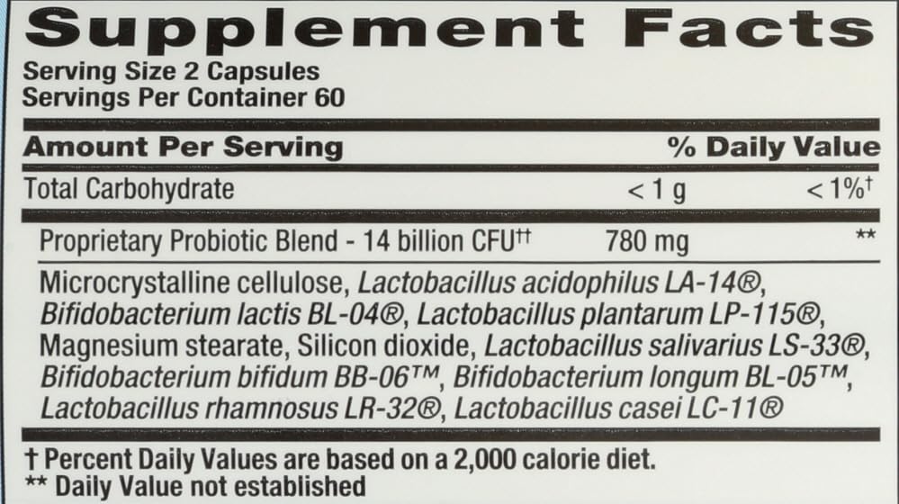 Nutrition Now Probiotic Acidophilus Tablets, 120-Count