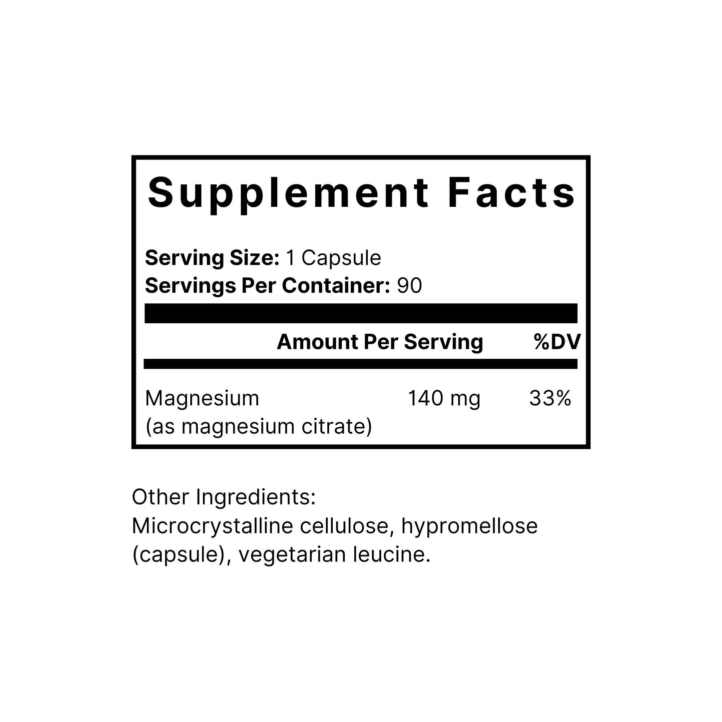 Potent Nutri ConstiMag Magnesium Citrate for Constipation Relief Capsule, 90 Count