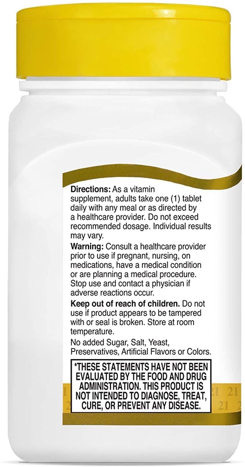 21st Century Niacin 500 mg Flush Free Capsules, 330 Capsules