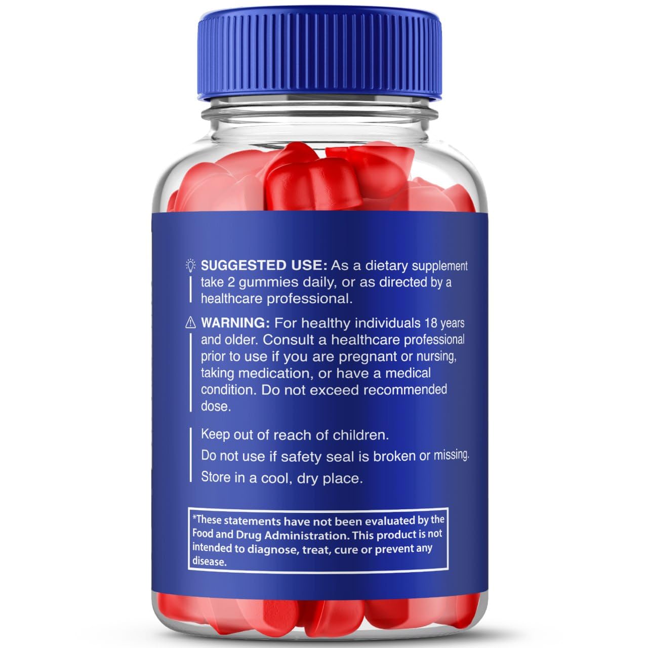 Vitaluxa Health Rise Keto ACV Gummies Gummy 120 Count