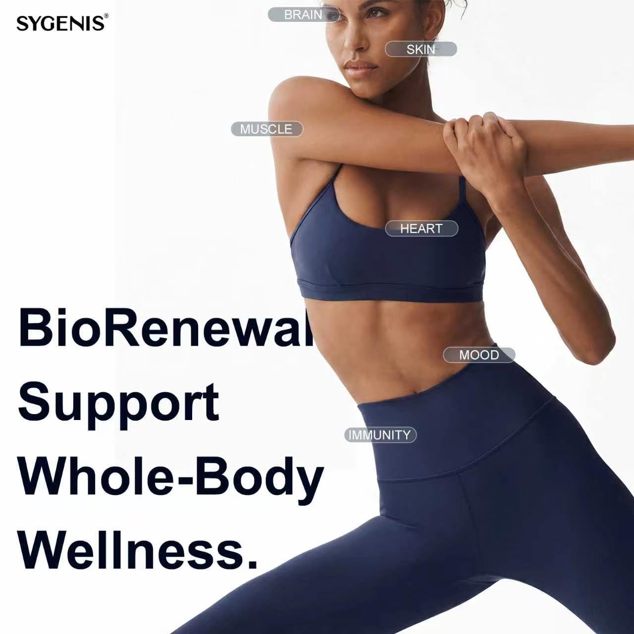 SYGENIS BioRenewal NAD Supplements 120 Capsules