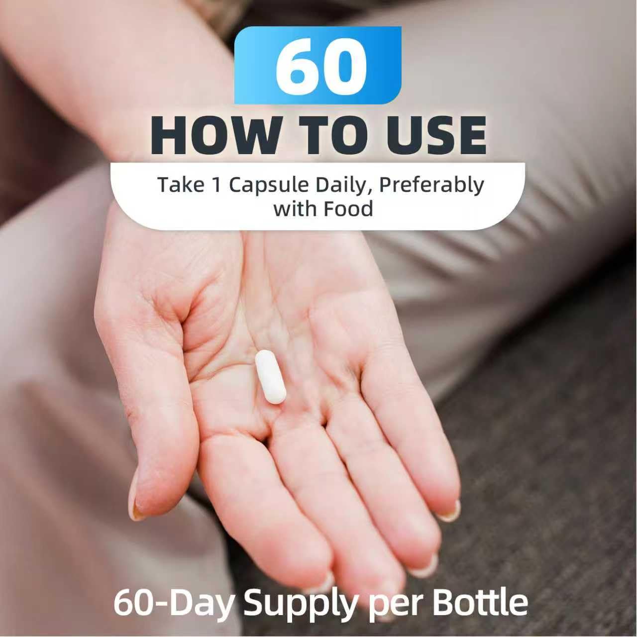 ausalli Immunoglobulin High Absorption Supplement Capsules, 60 Capsules