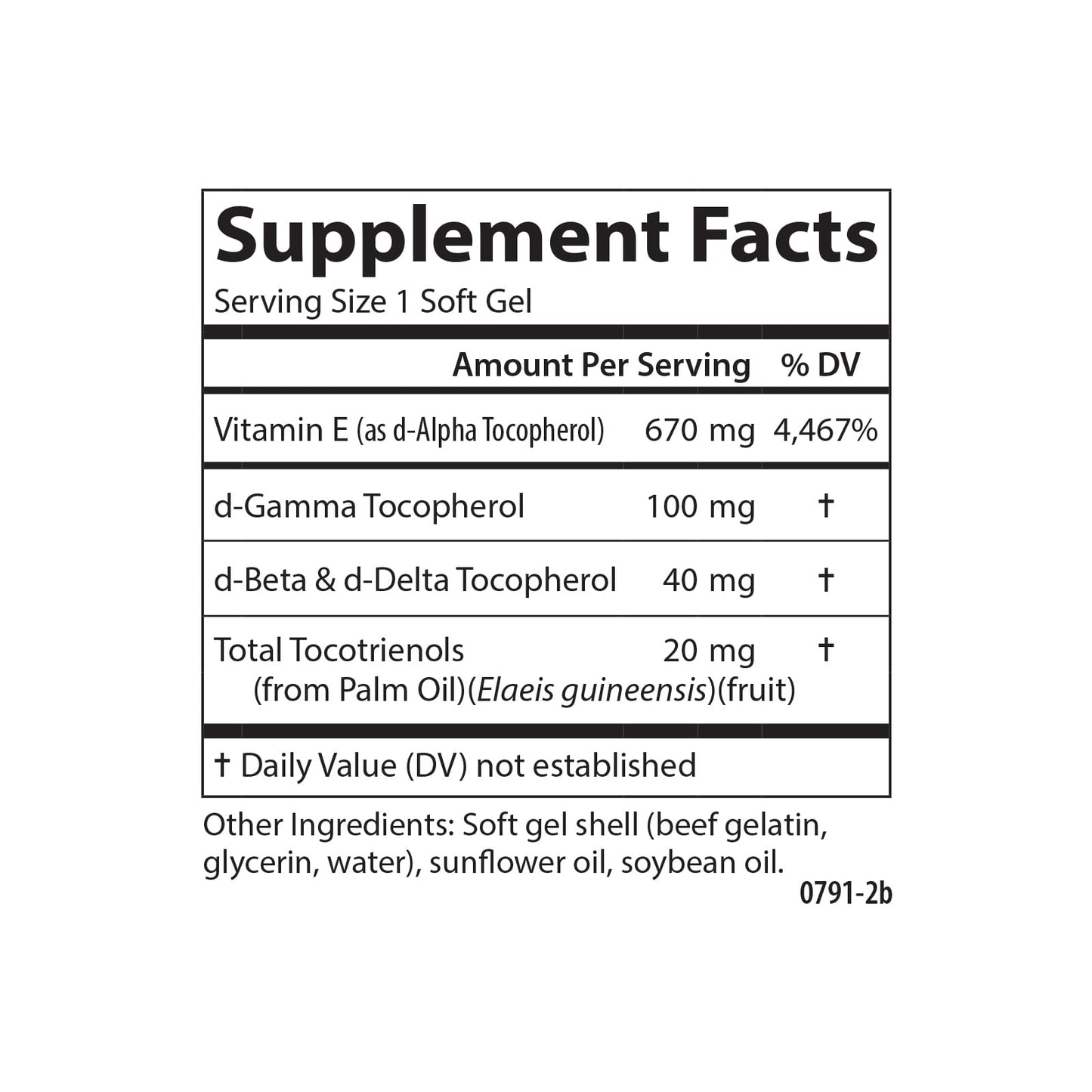 Carlson E-Gems Elite Vitamin E with Tocopherols and Tocotrienols, 1000 IU (670 mg), Optimal Wellness, 120 Softgels