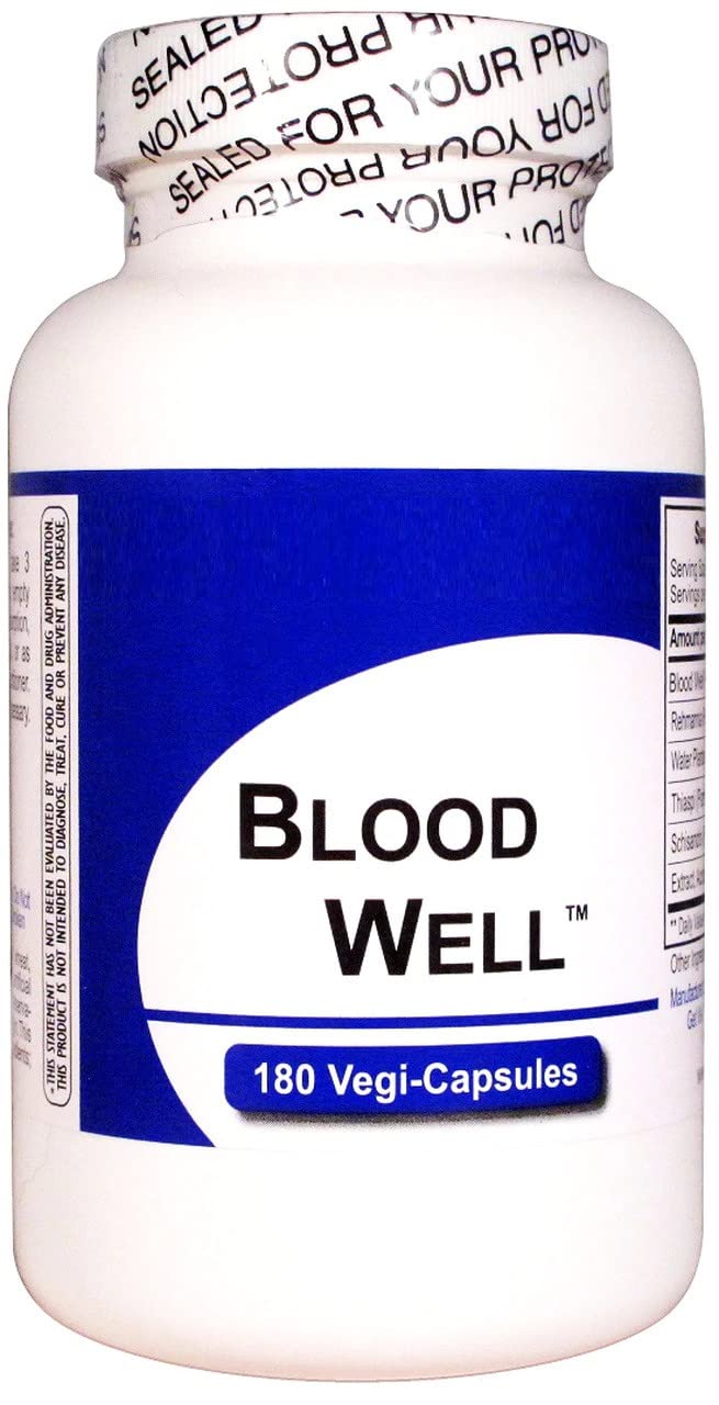 Get Well Natural, LLC Blood Well Capsule 180 Count