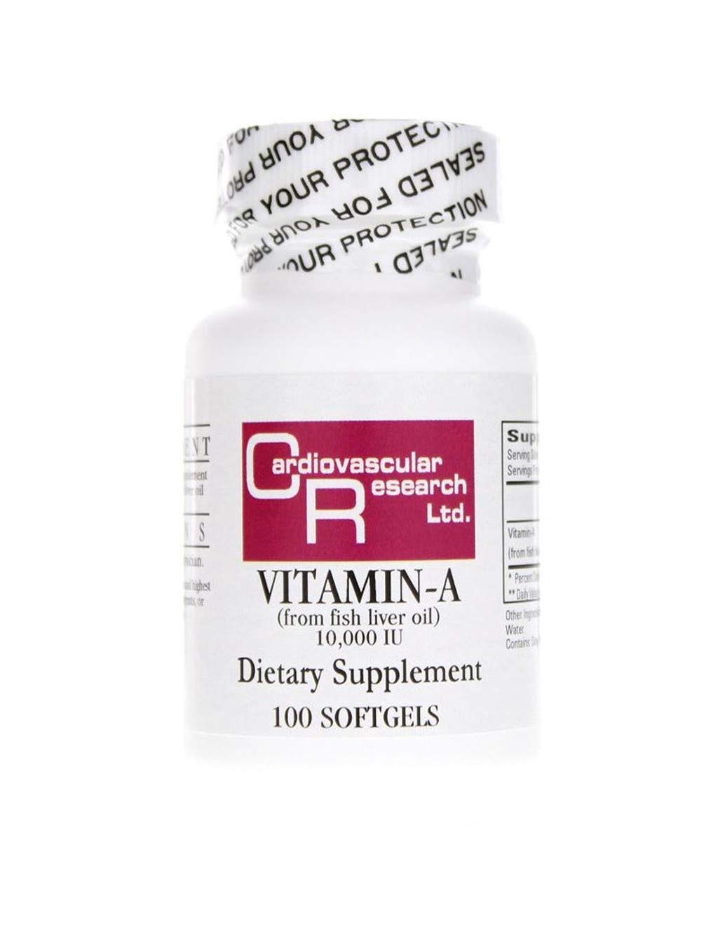 G-Color Vitamin A 10000 IU Capsule, 100 Count