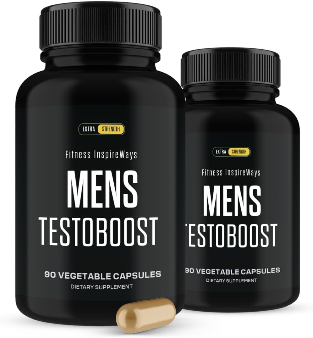 Fitness InspireWays TestBoost Max Capsules 90 Count