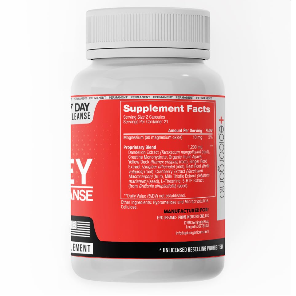 Epic Organicum Detox Capsule 30 Capsules