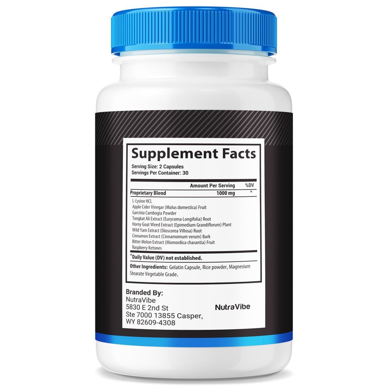 NutraVibe Fortivir Max Daily Men's Vitality Formula Capsule, 300 Capsules