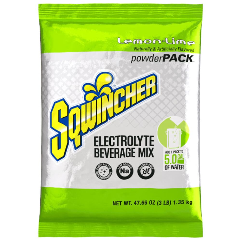 Sqwincher Powder Concentrate Electrolyte Beverage Mix Grape Flavor, 1 Count