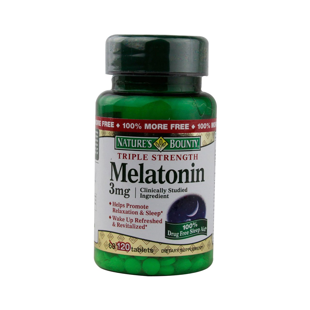 Nature's Bounty Melatonin 3 mg Tablets, 480 Tablets