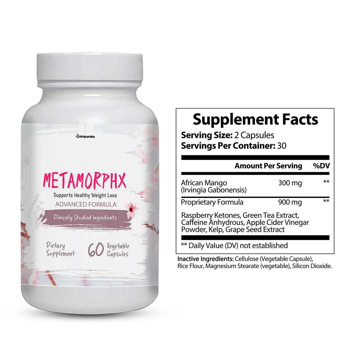 Sampuraka Metamorphx Advanced New Formula Capsules 120 Count