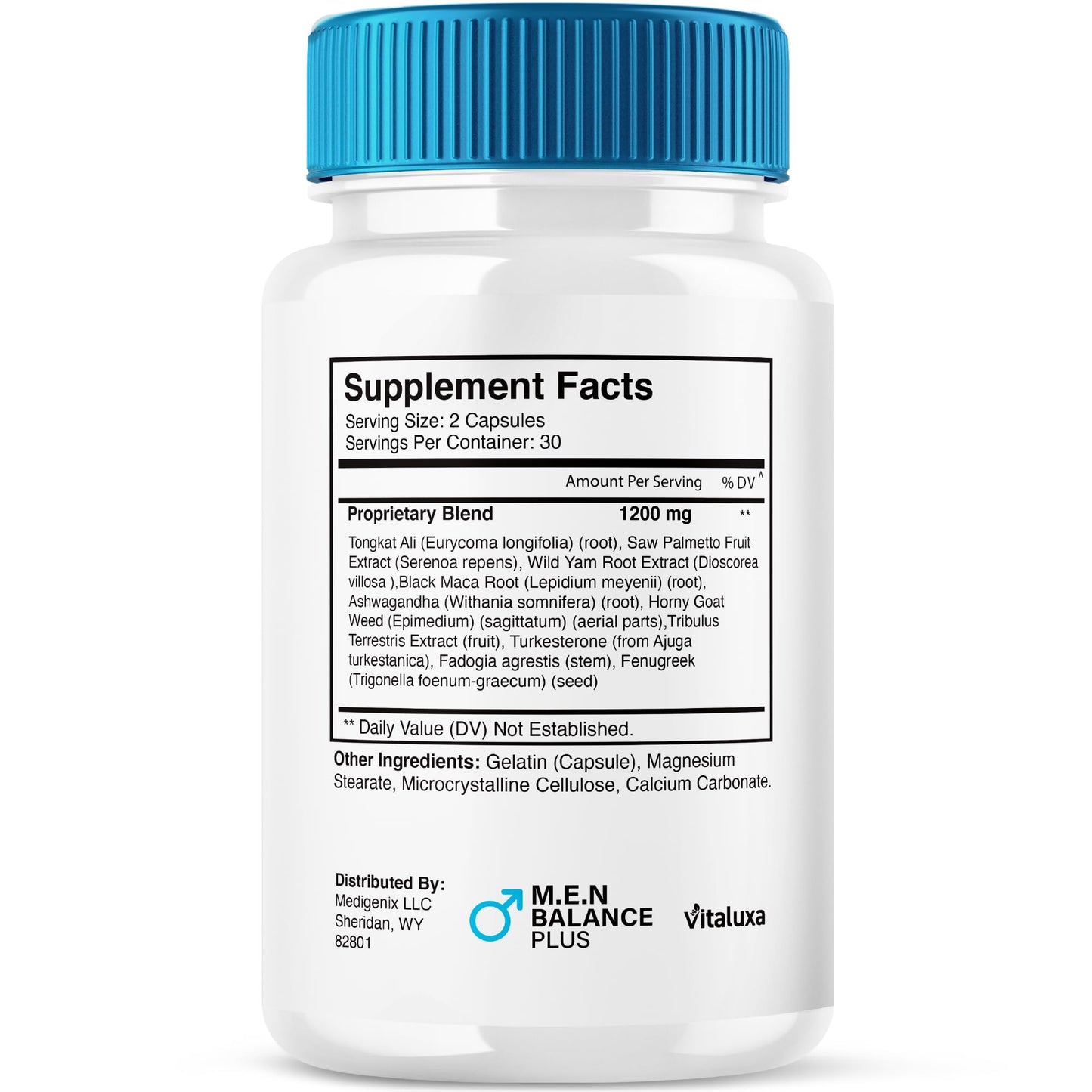 Vitaluxa Men Balance Plus Capsules, 300 Capsules