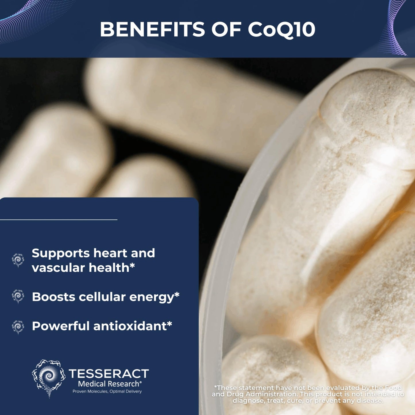 Tesseract Medical Research Master Antioxidant and Vitality Bundle Capsule, 120